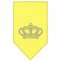 Unconditional Love Crown Rhinestone Bandana Yellow Large UN916286